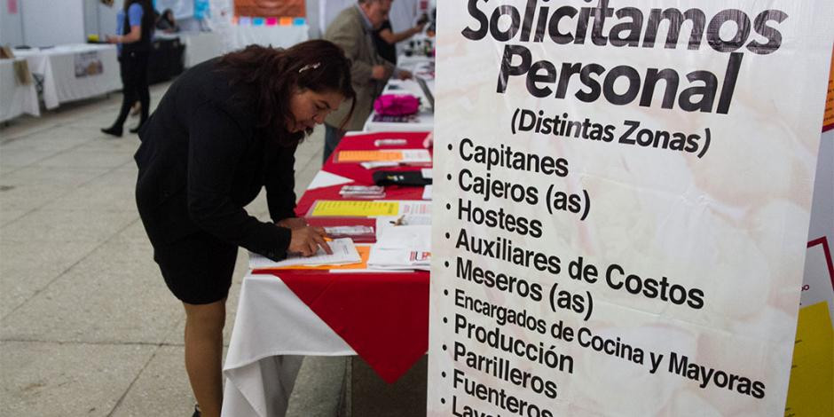 Recupera México más de 200 mil empleos en Octubre