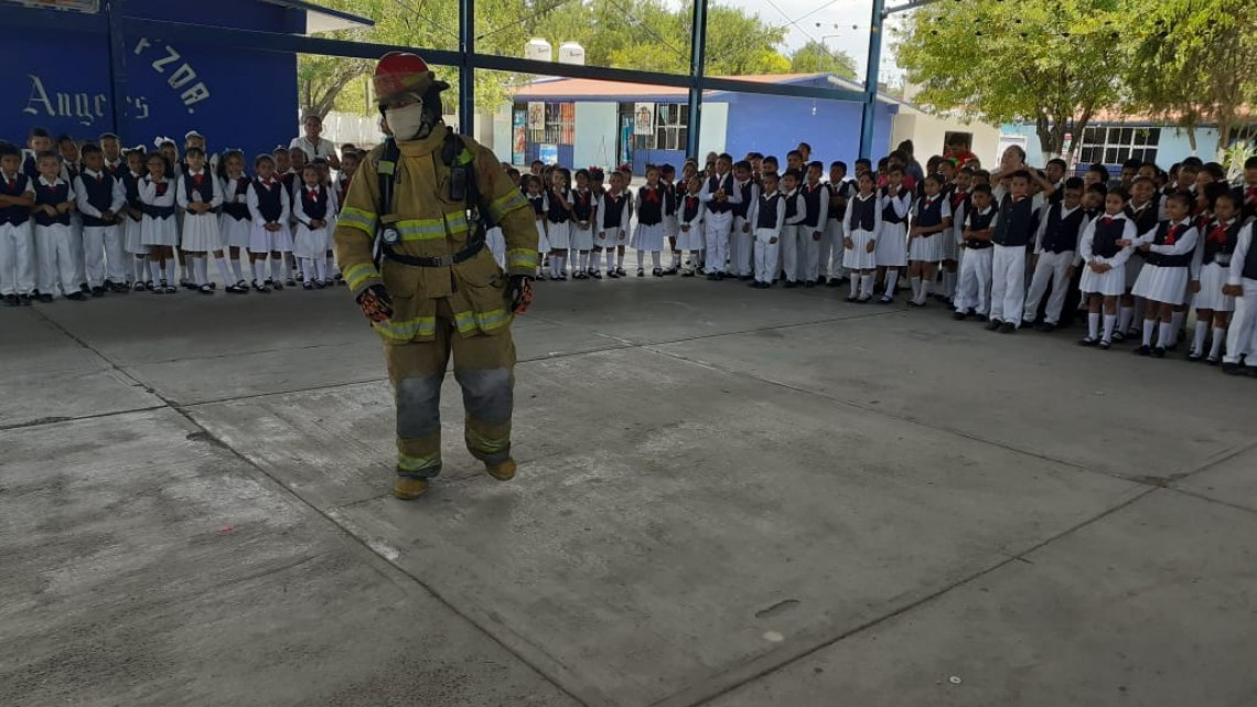 Fomenta Gobierno Municipal cultura de protección a menores en escuelas