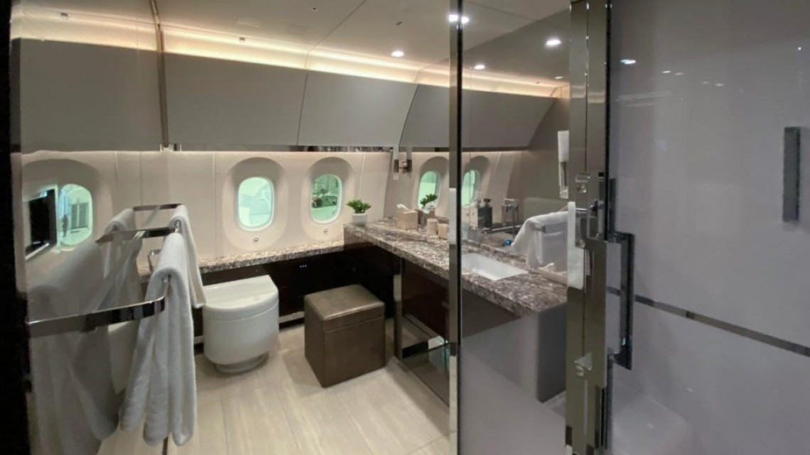 Así luce el interior del avión presidencial 