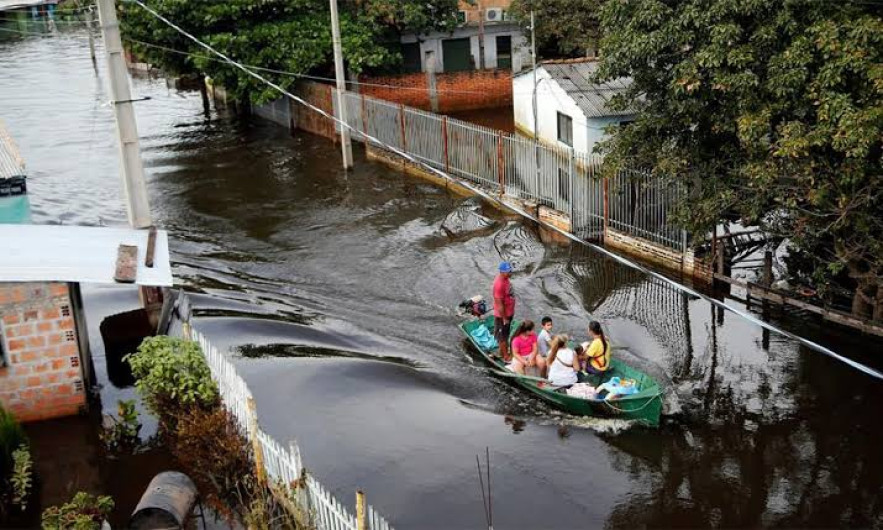 Autoridades paraguayas piden declarar emergencia nacional por lluvias