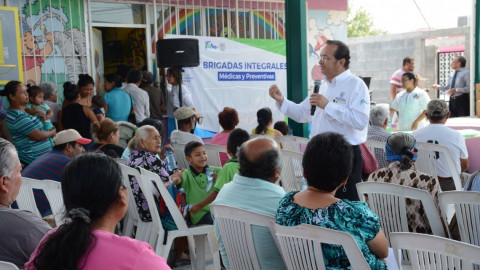 Llevan Brigada de Sedesol a la Ernesto Zedillo