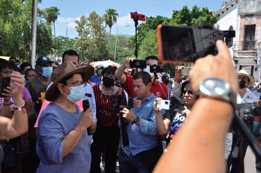 Protesta Sindicato por reducción de días de aguinaldo 