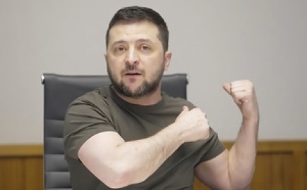 Rusia debe retirar sus tropas si quiere que Ucrania renuncie a la OTAN: Zelenski