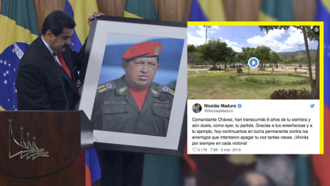Maduro rinde homenaje a Hugo Chávez a seis años de su muerte