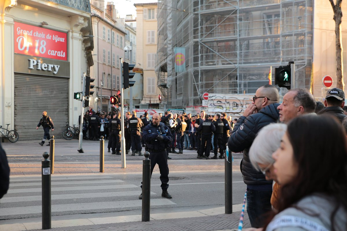 Dos heridos por ataque con un cuchillo en Marsella