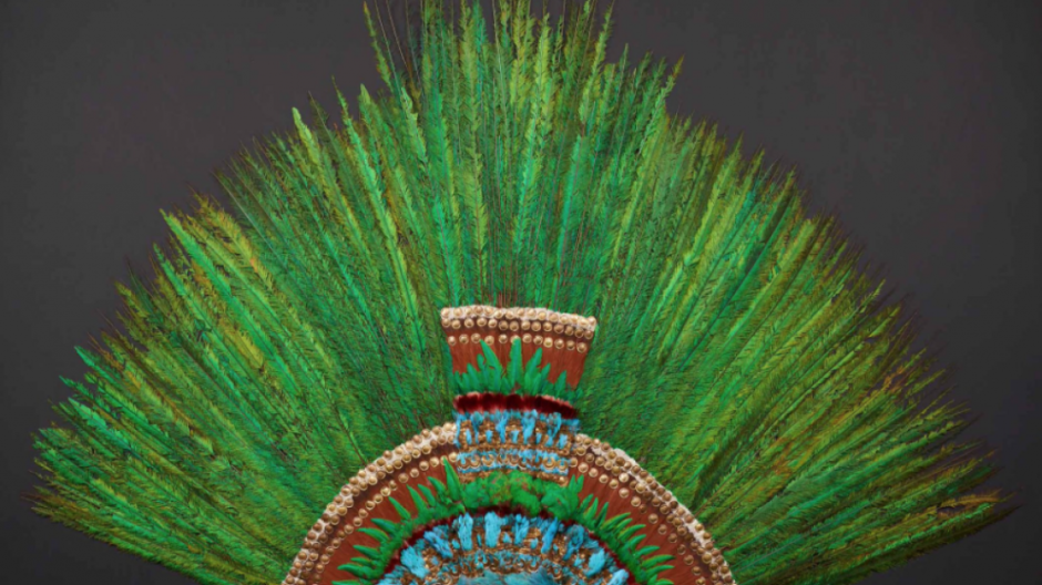 Exhiben el penacho de moctezuma en Viena