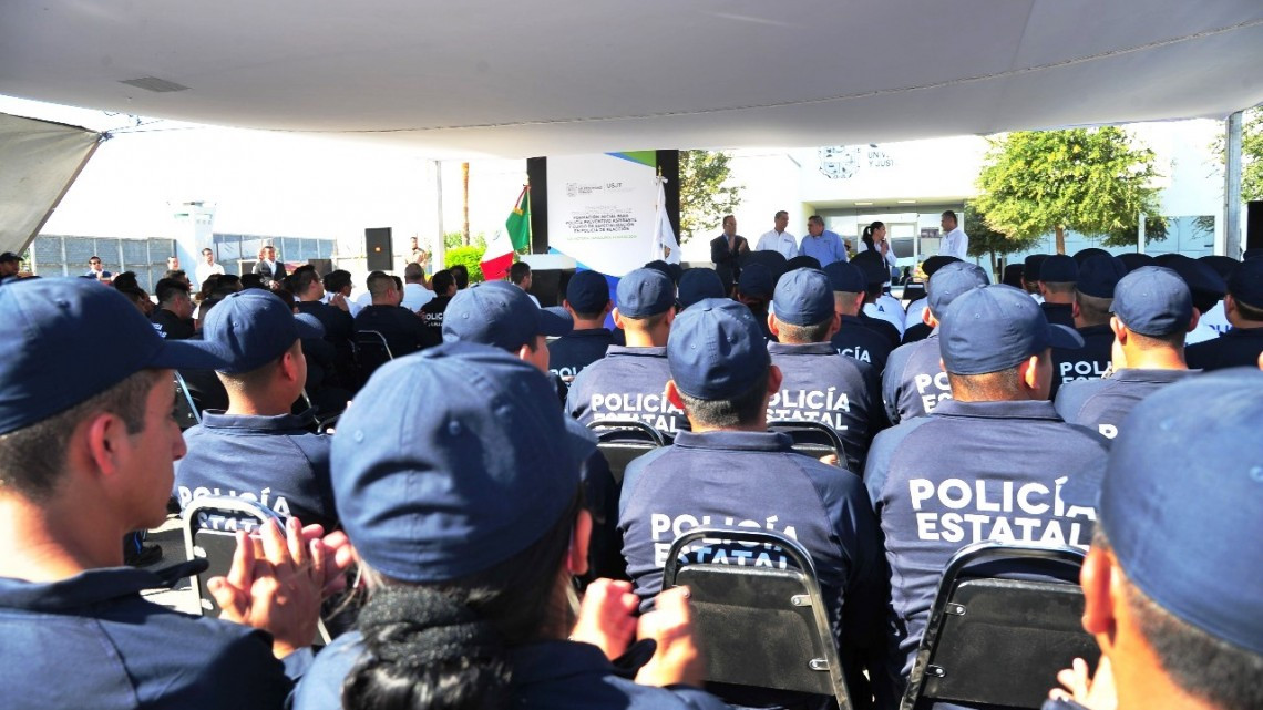124 nuevos Policías Estatales se integrarán a labores de seguridad