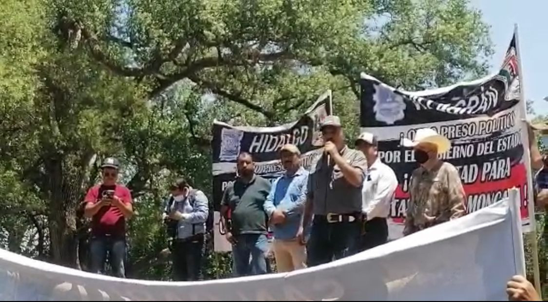 Al no lograrlo en el primer intento, reitera columna armada con tomar Palacio de Gobierno 