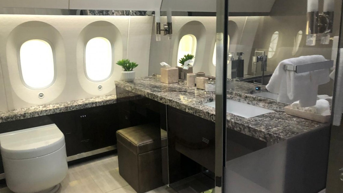 Así luce el interior del avión presidencial 