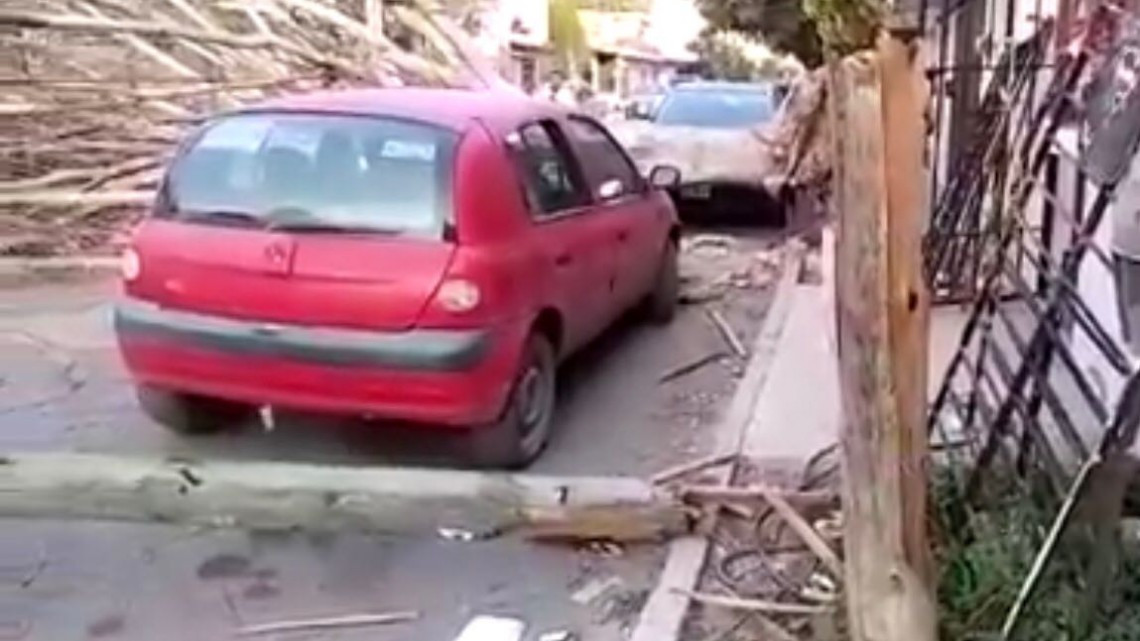 Frente Frío 44 provoca caída de árboles y vialidades cerradas en Victoria 