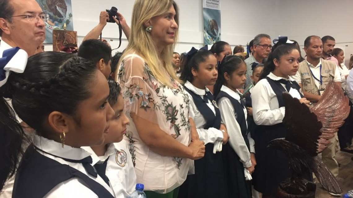 Invita IRCA a visitar Exposición de Banderas, Escudo e Himno Nacionales