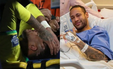 Neymar será operado de su rodilla izquierda