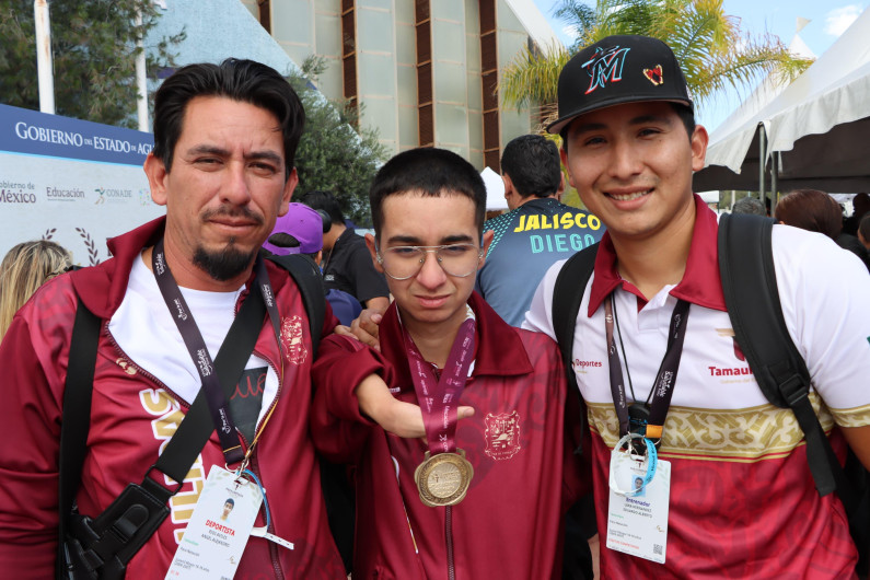 Tamaulipecos destacan en la Paralimpiada Nacional 2025