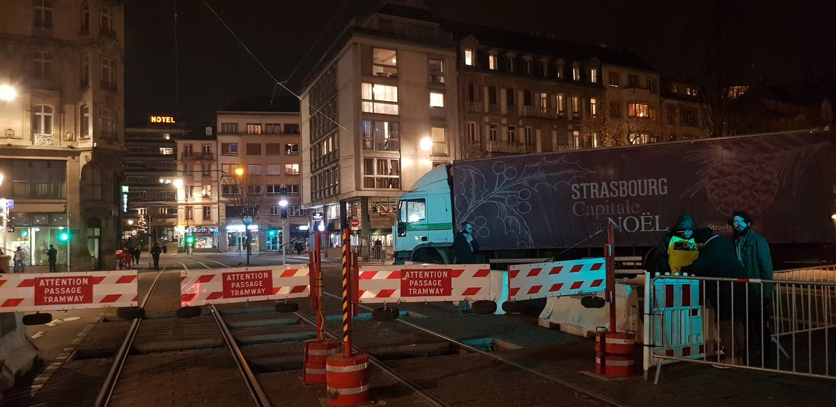 Reportan tiroteo en el centro de Estrasburgo, Francia