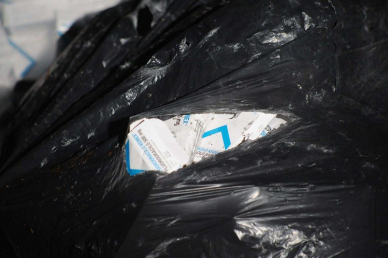 Encuentran bolsas con medicamentos oncológicos en la CDMX 