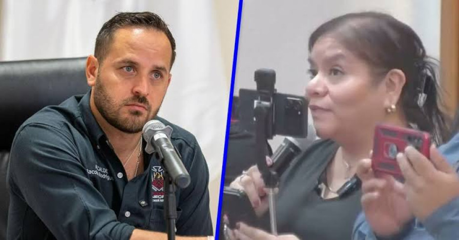 “¿Me estás diciendo drogadicto?”: Alcalde de Piedras Negras explota contra periodista por prueba antidoping 