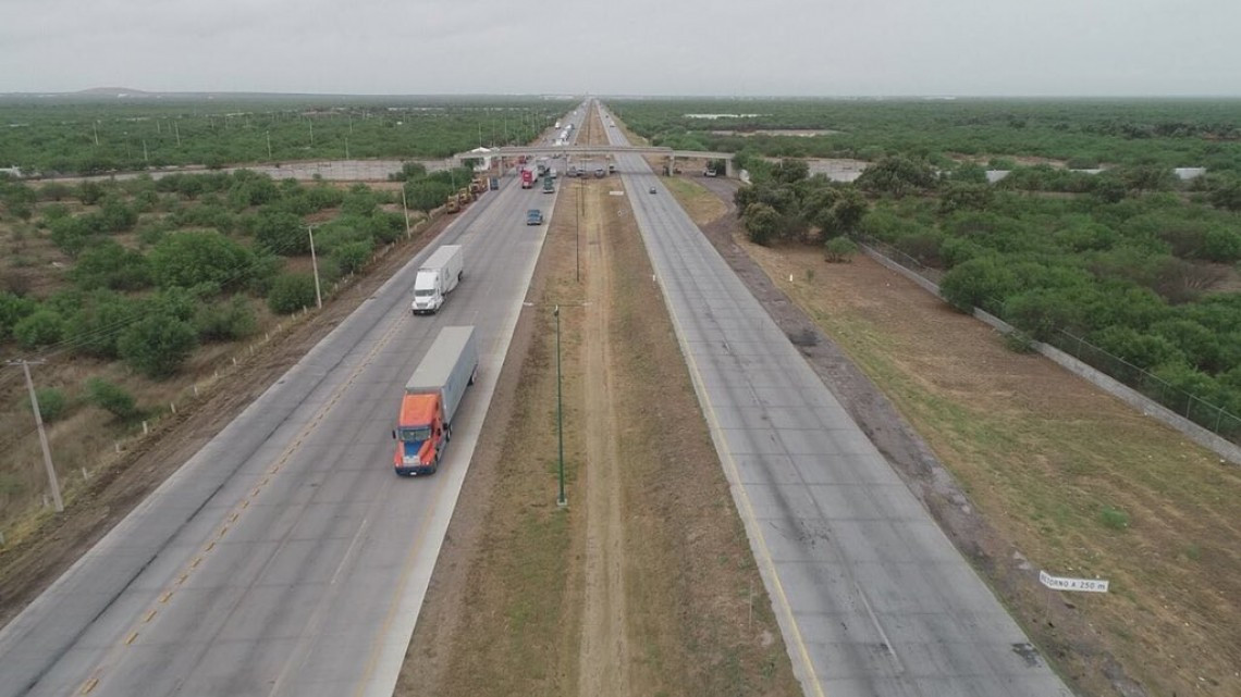 Arranca Gobernador ampliación de puente internacional en Nuevo Laredo