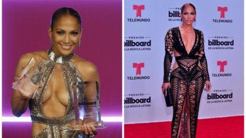 Jennifer López brilla en los Premios Billboard