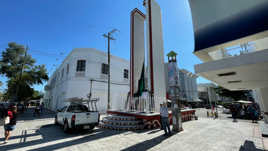 Ayuntamiento de Victoria realiza preparativos para grito de independencia 