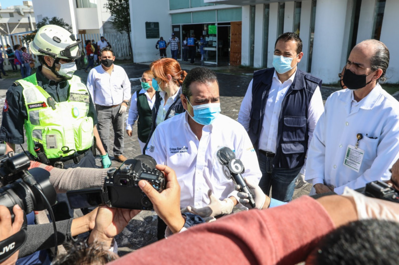 Destaca Rivas participación civil en lucha contra COVID-19