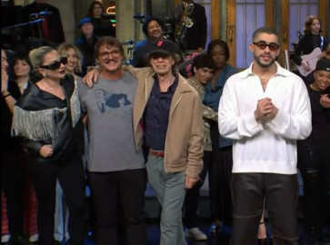 Bad Bunny triunfa a lado de Lady Gaga, Mick Jagger y Pedro Pascal.