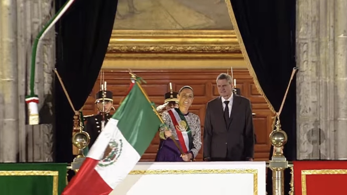 Sheinbaum marca un hito: primer Grito de Independencia a cargo de una presidenta