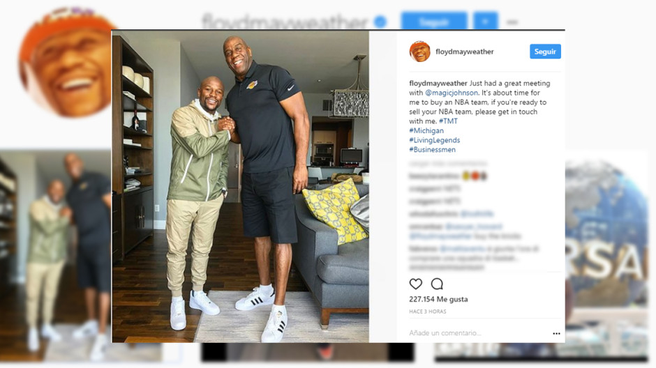 Floyd Mayweather quiere comprar un equipo de la NBA