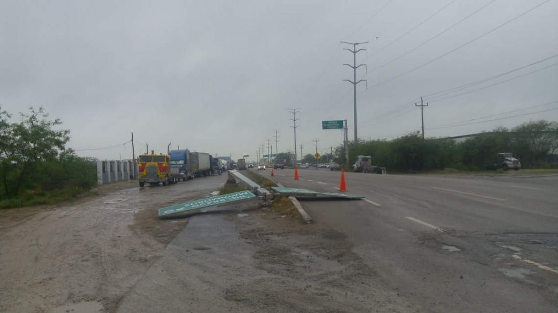 Afecta lluvia a habitantes de la zona sur de Reynosa