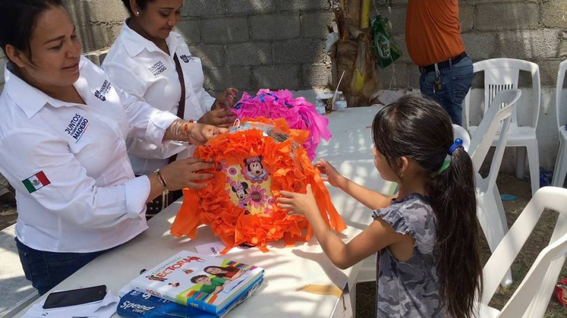 “Primer Expo Bienestar Social en Tú Colonia” en Madero