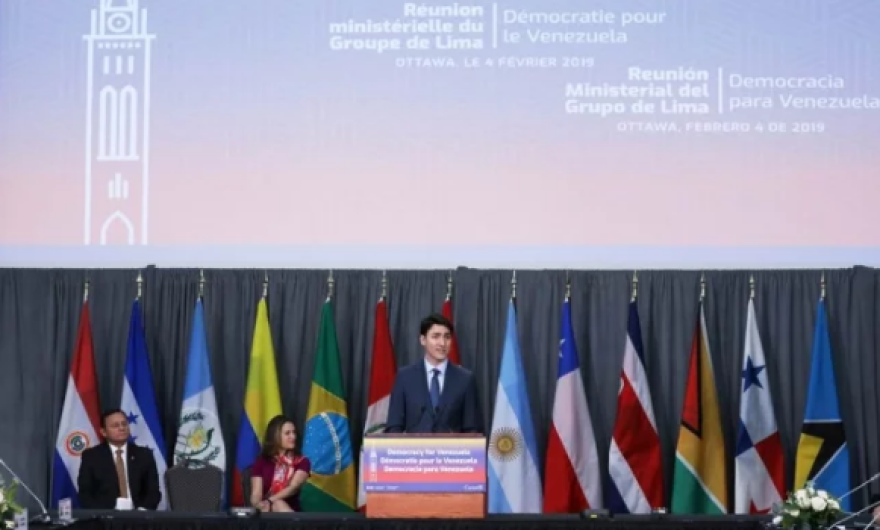 Canadá ofrece apoyo de 53 mdd canadienses a Venezuela
