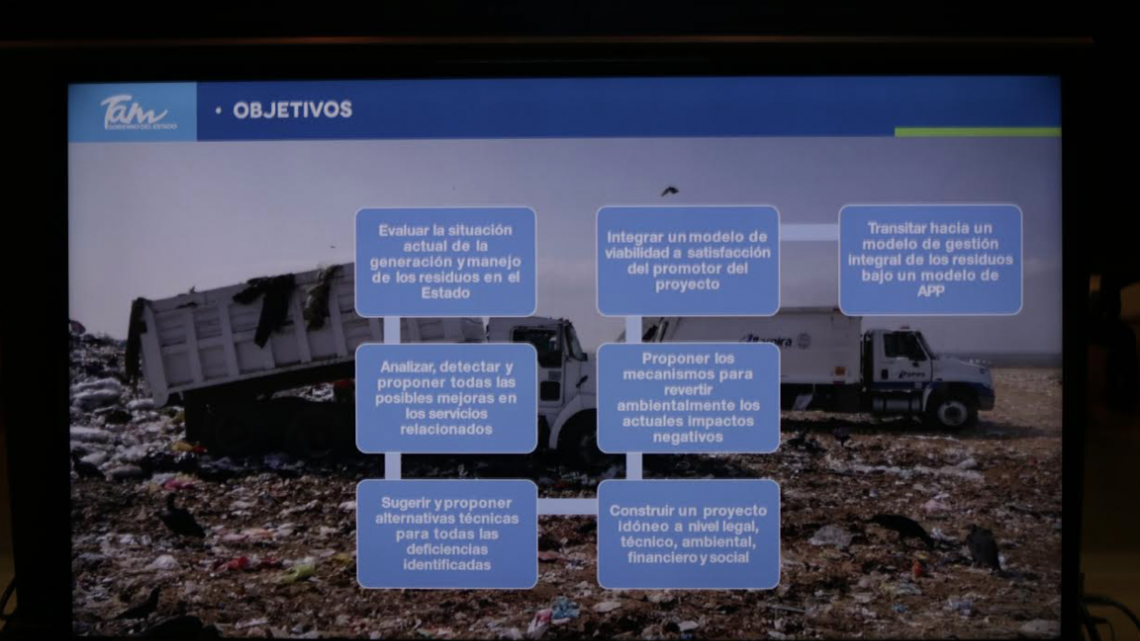 Avanza la Región centro de Tamaulipas en solución de residuos sólidos urbanos