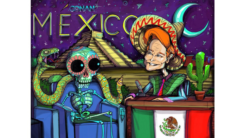 Conan O'Brien llega a México