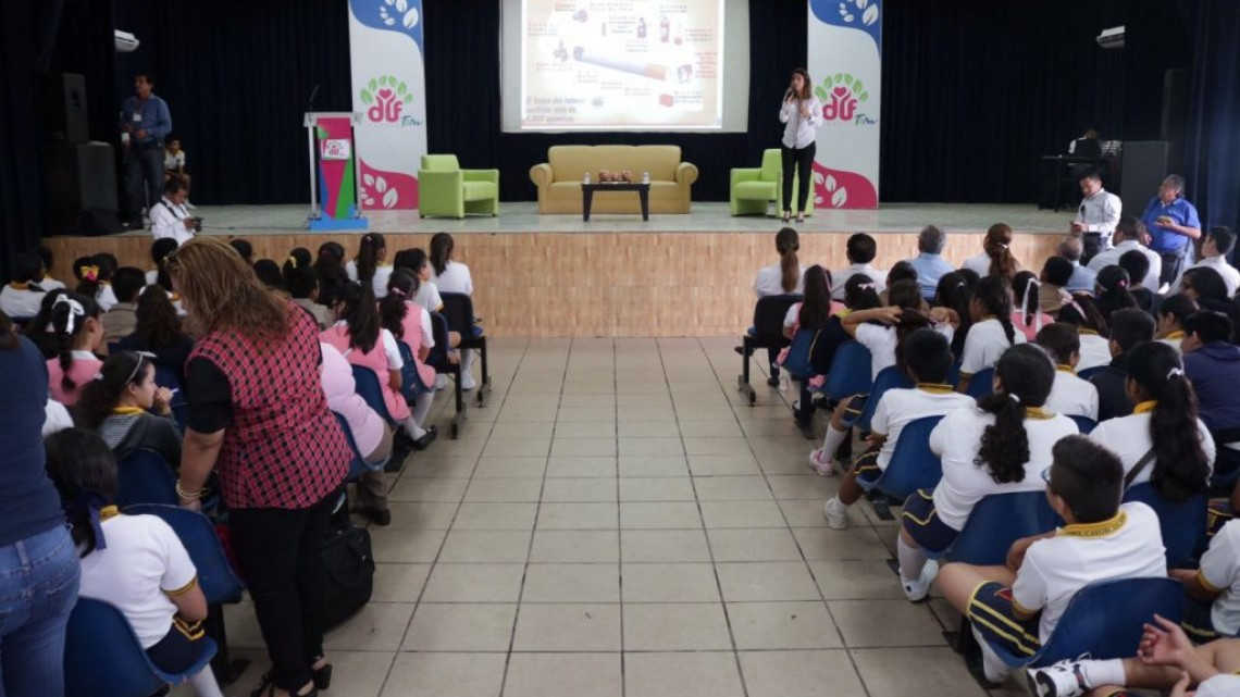 Promueve DIF Madero cultura de la salud entre jóvenes estudiantes