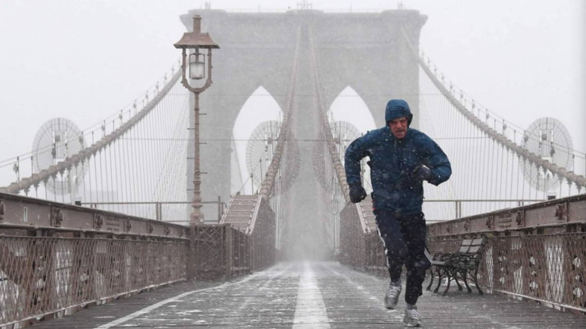 Heladas en EU y Canadá en imágenes