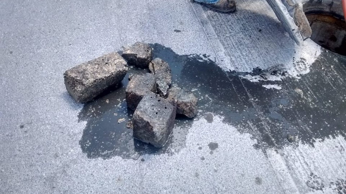 Comapa trabaja con equipo vactor