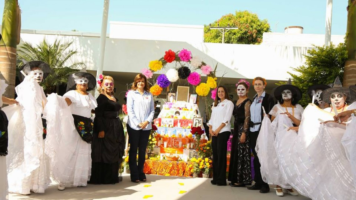 DIF Tamaulipas se une a celebración del día de muertos