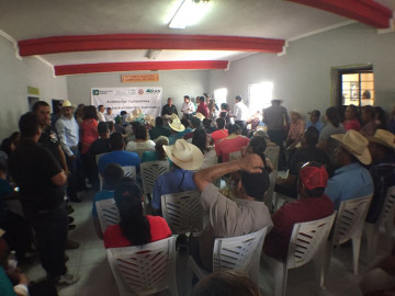Ejidatarios de Reynosa reciben escrituras 