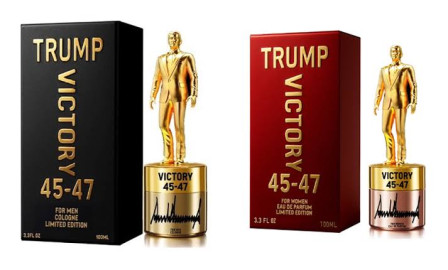 Trump lanza su fragancia llamada “Victory 45-47” 