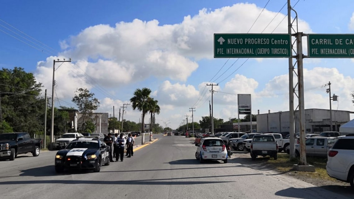 Agricultores del norte de Tamaulipas bloquean puente de Nuevo Progreso