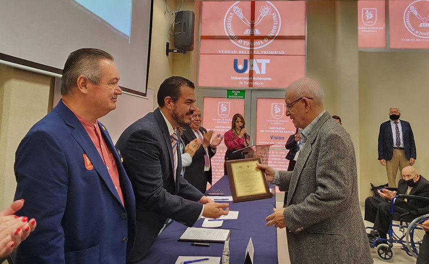 Colegio de directores de la UAT sesiona en la Facultad de Medicina Matamoros