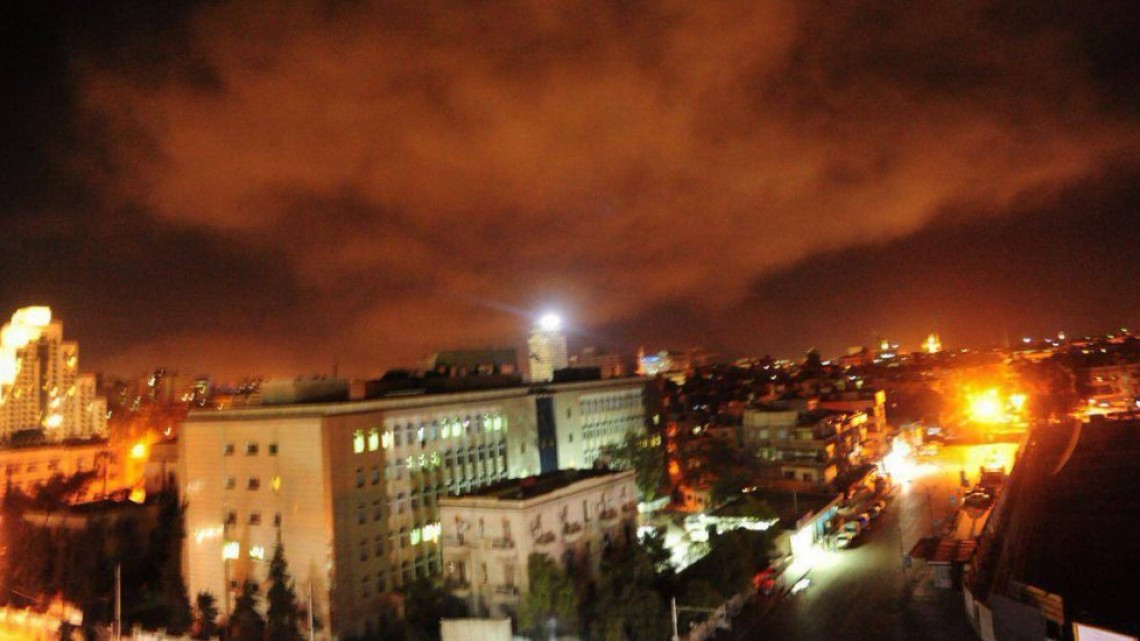 El bombardeo a Siria en Imagenes