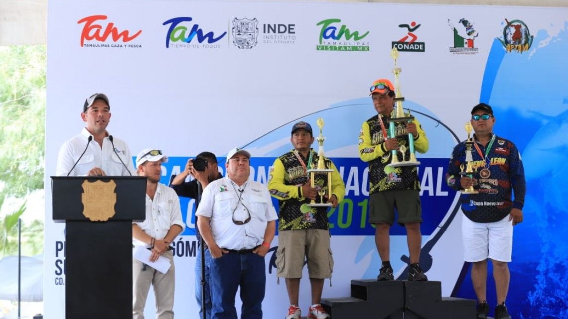 Tamaulipas rompe récord de participantes en Campeonato Nacional de Pesca de Orilla