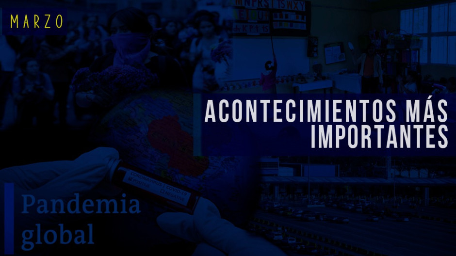 Conoce el recuento de las noticias más importantes del mes de marzo