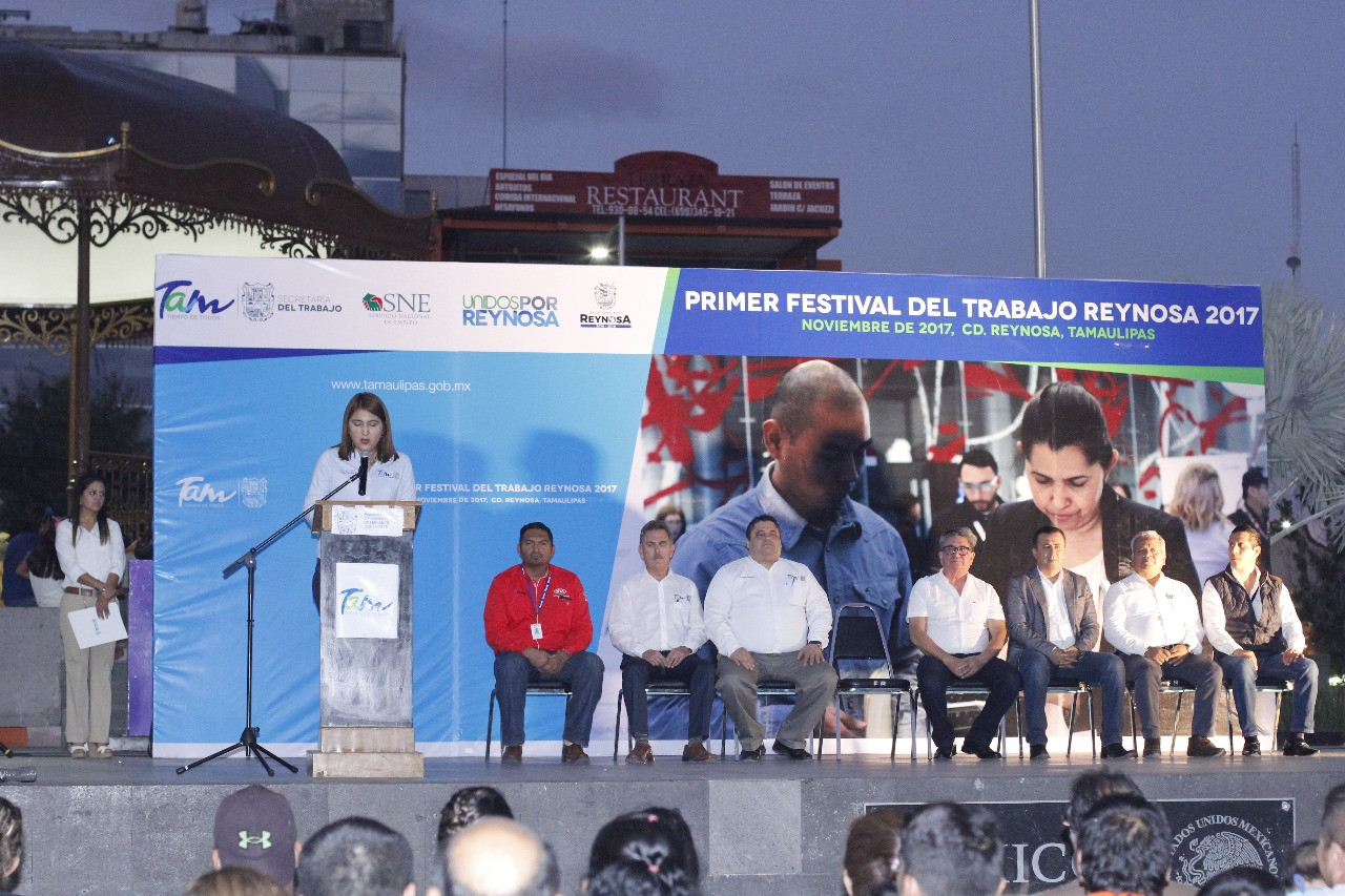 Exito en Primer Festival del Trabajo, Reynosa 2017