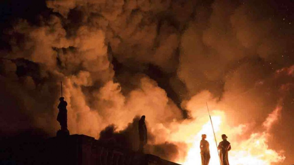 Encuentran causa del incendio en Museo de Brasil