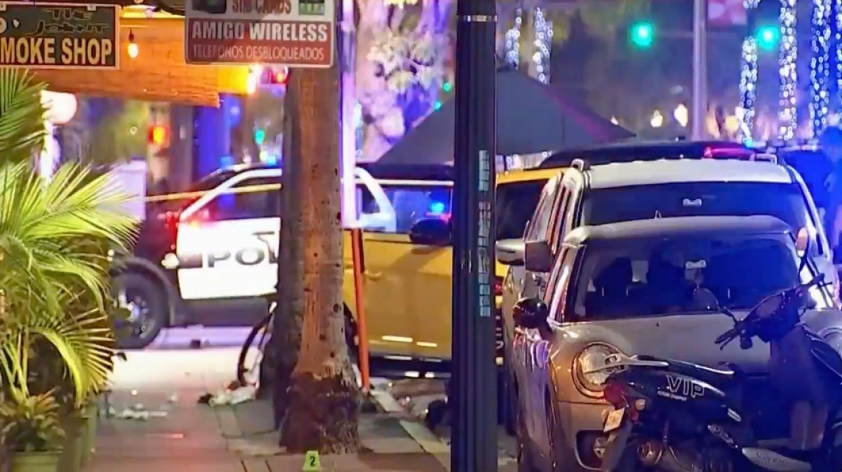 Tres heridos tras tiroteo en Miami Beach