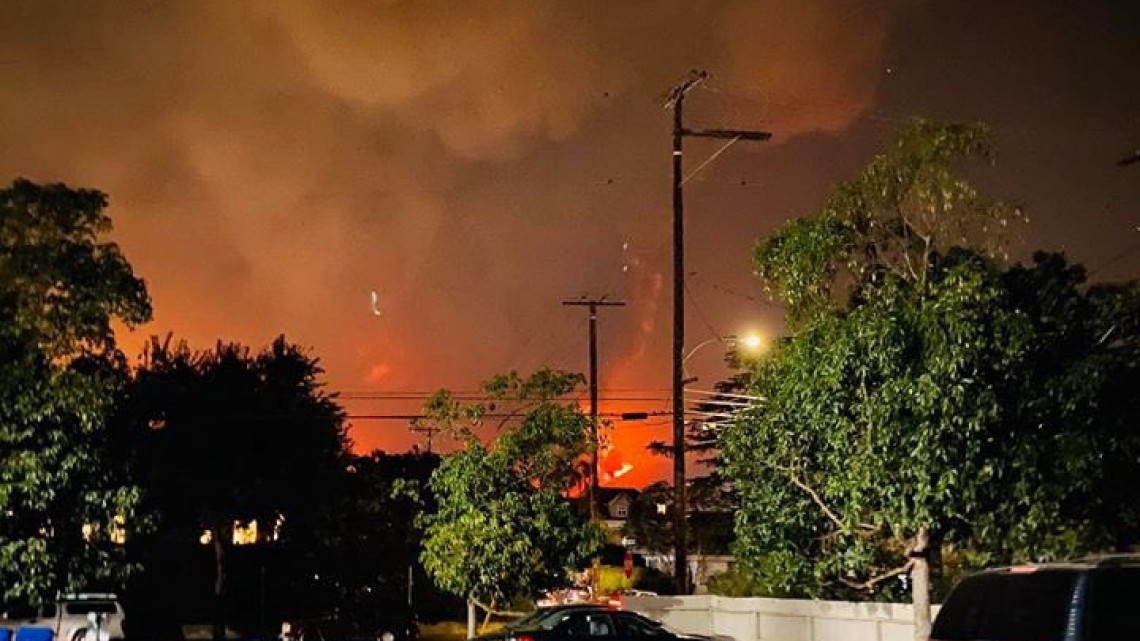 Nuevo incendio amenaza a California