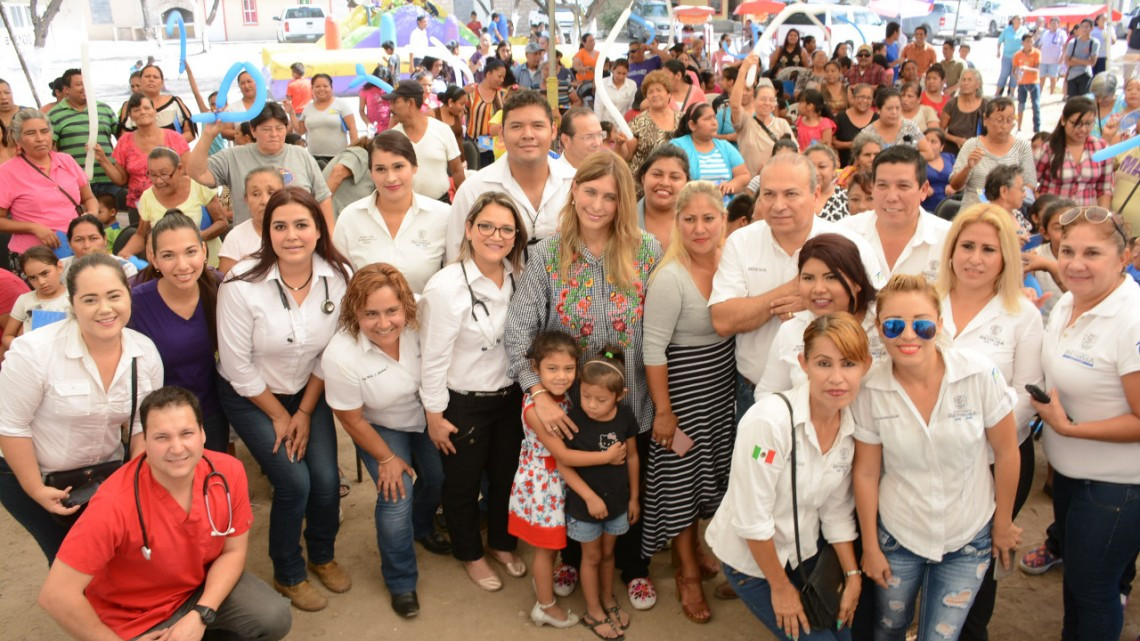 Encabeza Maki Brigada Médica Integral en colonia Actrices Mexicanas