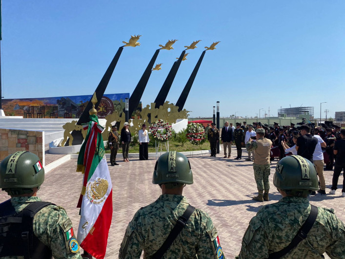 Conmemoran 177 años de la gesta heroica de los Niños Héroes