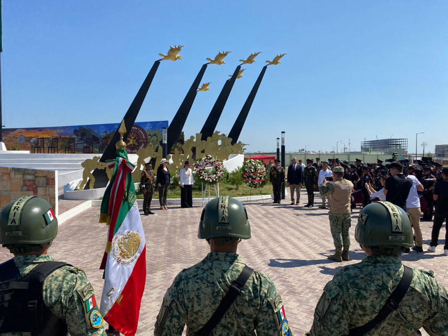 Conmemoran 177 años de la gesta heroica de los Niños Héroes